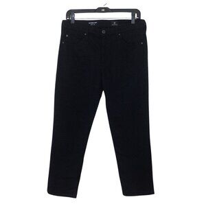 AG Adriano Goldschmied Jeans Women’s 30 Black The Prima Crop Cigarette Cropped